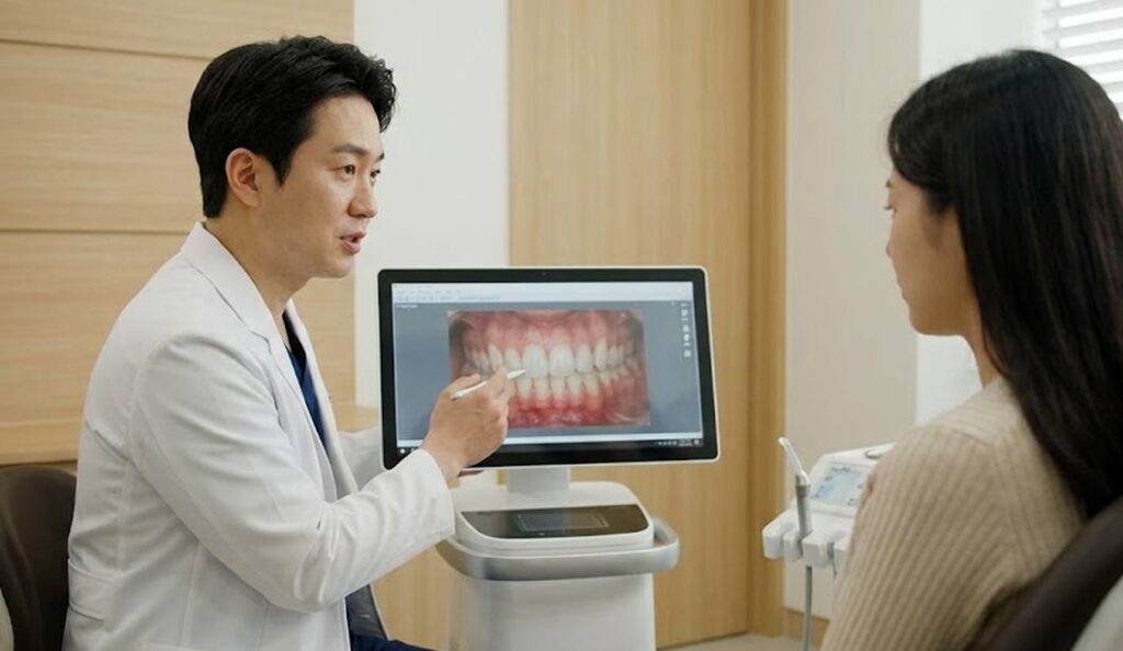 성수동 과잉진료 없는 치과 상담 장면