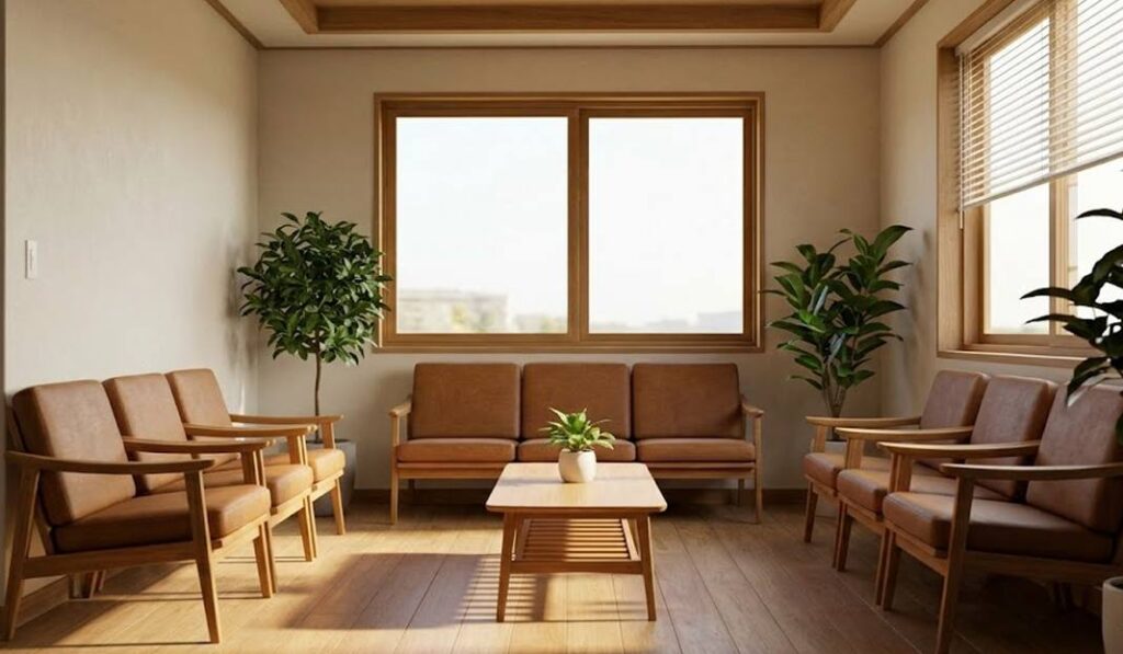 제주 노형동 산부인과 여의사 대기실