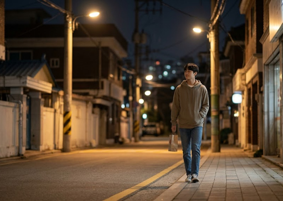 실시간 영업 조회 후 약국 방문한 모습